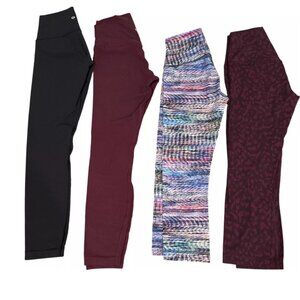 Lululemon Crop Pants Set | Size 4 | 4-Piece Bundle | Mixed Styles
